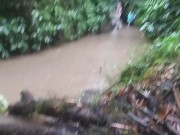 Public PEE on Waterfals Jungle trail