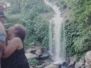 Ang Sabi ko tara sa FALLS hindi SUCK MY BALLS - Pinay Reima Public Waterfall Fuck 3/16
