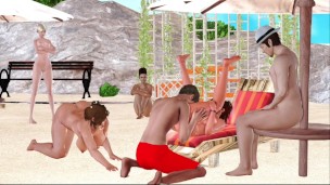 Max's Life Cap 29 - Follando Con Una Rubia Sexy Y Con La Esposa De Un Random