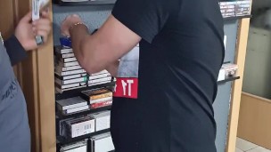 Horny boys have a hot smoke and wank session