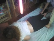 Masajes por la noche antes de coger