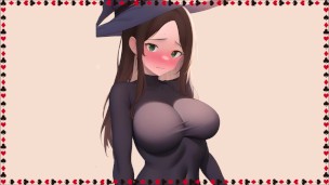 Las brujas del sexo. Brujita timida y la reina de los elfos te la chupan. JOI COMPLETO.