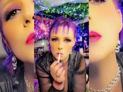 Laurasquirts with smoke shaking ASS 7/16