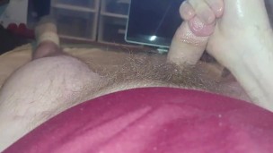 Masturbating but my hand needed to mess with the video