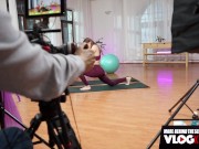 Yoga And Cock For Mina Von D Behind Scenes 4/16