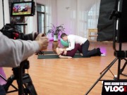 Yoga And Cock For Mina Von D Behind Scenes 7/16