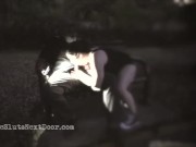 Quick BJ in the park after dark 14/16