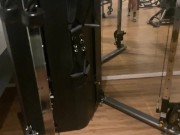 Ruiva safada foi surpreendida na academia pelo amigo e caiu de boca na piroca antes de ser fodida 1/16