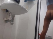 I record a horny video touching myself for my boss's husband 13/16