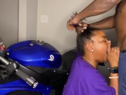 Ebony blowjob big ass