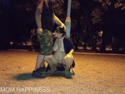 Good public slave on leash 8/16