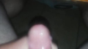 Huge cumshot at the desk