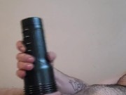 Fleshlight is the best invention! Cock explosion I want more ! *wink* 10/16
