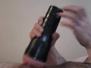 Fleshlight is the best invention! Cock explosion I want more ! *wink* 13/16