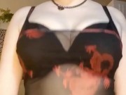 stroke to my bouncing tits and ass- cum with me 3/16