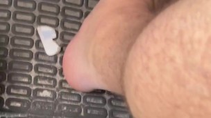 ManToes Pedal Pumping In Hot Broken Down Car