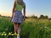 Sunset evening with S-Wife Katy and a huge portion of sperm 1/16