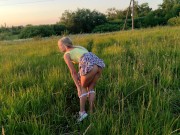 Sunset evening with S-Wife Katy and a huge portion of sperm 2/16