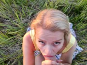 Sunset evening with S-Wife Katy and a huge portion of sperm 3/16