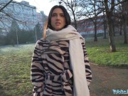 Public Agent Stunning college babe has an orgasms getting fucked by a big cock in POV 4/16