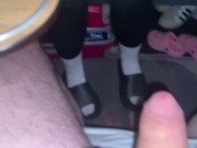 Кончил на большие сиськи попутчики в поезде 5/16