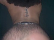 Daddy take Sexy Afro Babe to Pound Town 10/16