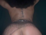 Daddy take Sexy Afro Babe to Pound Town 12/16