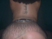 Daddy take Sexy Afro Babe to Pound Town 5/16