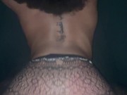 Daddy take Sexy Afro Babe to Pound Town 9/16