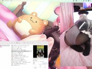 一緒にコスプレイヤーとHな動画を見る（カレン） 1/16