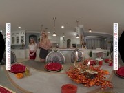 Petite college babe, Demi Hawks, and MILFs Alexis Malone & Rachael Cavalli, get their share of stuffing from a big fat cock 2/16