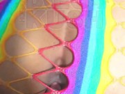 Mi hermanastra llega del desfile Pride con hambre de verga