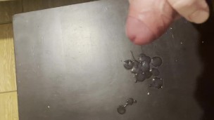 Huge hot cum load after handjob