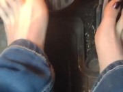 Hard driving pedal pumping 12/16