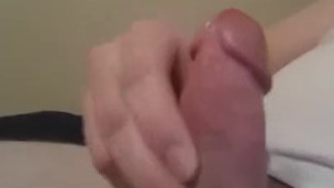 solo male small dick jacking off and cumming