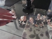 VAGABUNDA MOSTRA A BUCETA NO ESPELHO GOSTOSA 11/16