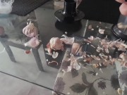 VAGABUNDA MOSTRA A BUCETA NO ESPELHO GOSTOSA 15/16