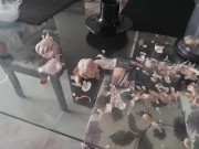 VAGABUNDA MOSTRA A BUCETA NO ESPELHO GOSTOSA 16/16