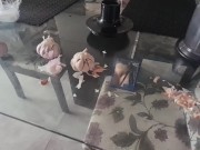 VAGABUNDA MOSTRA A BUCETA NO ESPELHO GOSTOSA 6/16