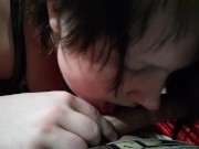 woke hubby up with a morning BJ 5/16