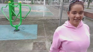 HAGO UN VIDEO PARA MOSTRARLE A MI HERMANASTRO COMO ME FOLLO A MI VECINA-highlight.