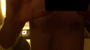 Old Low Quality Video - Cumstain After Masturbation