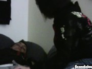 Julia fingering while filming 6/16