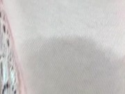 開始1分でパンツがぐっしょり♡濡れやすい剛毛素人がパンツの隙間から指をじゅぽじゅぽオナニー【個人撮影】 14/16