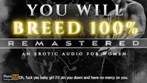 You Will Breed [Remastered] - An Extreme Breeding Kink ASMR Erotic Audio Roleplay for Women [M4F]