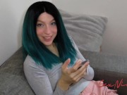 Step Brother Fucks My Mouth After I rested on His Lap 1/16