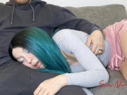 Step Brother Fucks My Mouth After I rested on His Lap 4/16