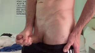 Anal plug edging, mature muscle
