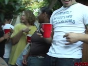 Horny Slut Kira Is The Belle of the Frat Party 7/16