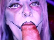 Facial Oral-Cream-Pie Succubus Head - DemiStein 5/16